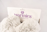 Warmies Boots Marshmallow Grey Microwavable in Box