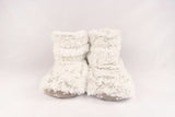 Warmies Marshmallow Grey Boots