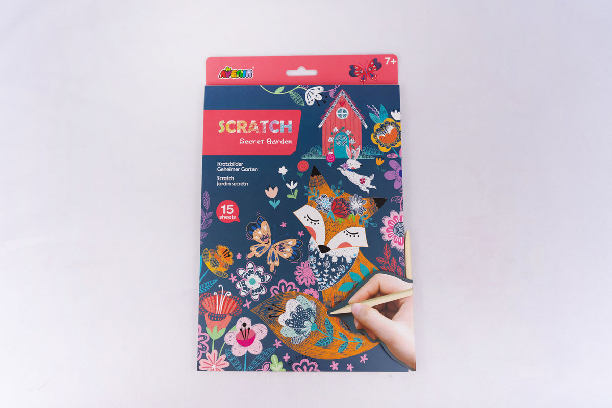 Scratch Book Secret Garden – Crags Shop