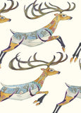 Leaping Reindeer Card