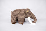Woolly Mammoth Knitted Brown Stripe