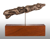 Swimming Reindeer Sculpture