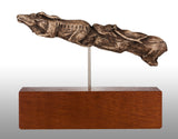 Swimming Reindeer Sculpture