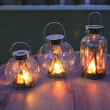 Flame Effect LEF Lantern 24cm