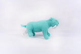 Sabre tooth tiger knitted ice blue