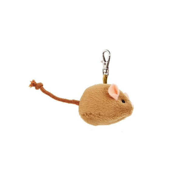 Tiny Softies Mouse Key Clip
