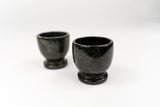Black Marble Egg Cup