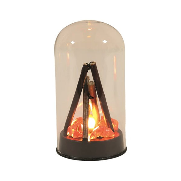 Flame Effect LED Dome 15cm
