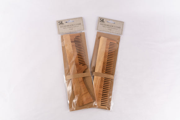 Handmade wooden comb
