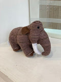 Woolly Mammoth Knitted rattle