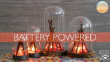 Flame Effect LED Dome 15cm