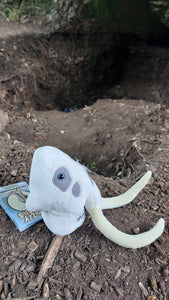 Plush Mammoth Skull