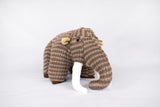 Woolly Mammoth Knitted Brown Stripe