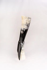 Abbeyhorn Drinking Horn & Stand (Polished)